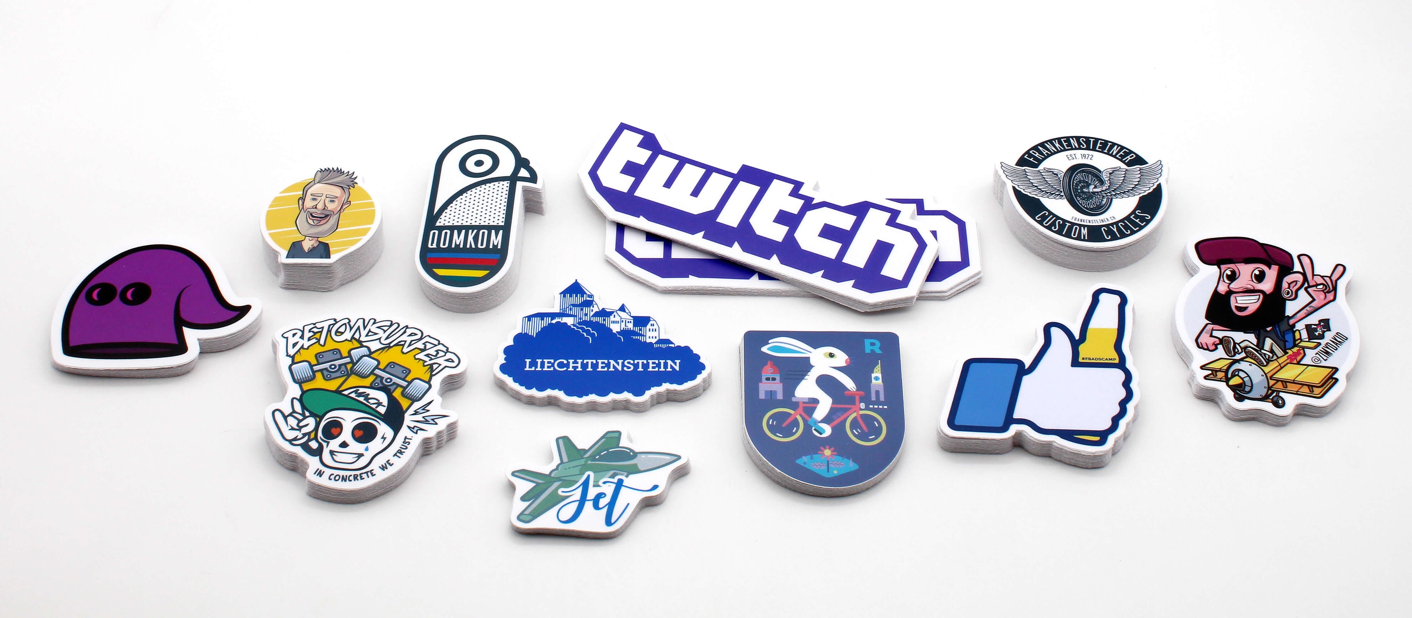 Custom Die Cut Stickers & Decals - Free Shipping in US