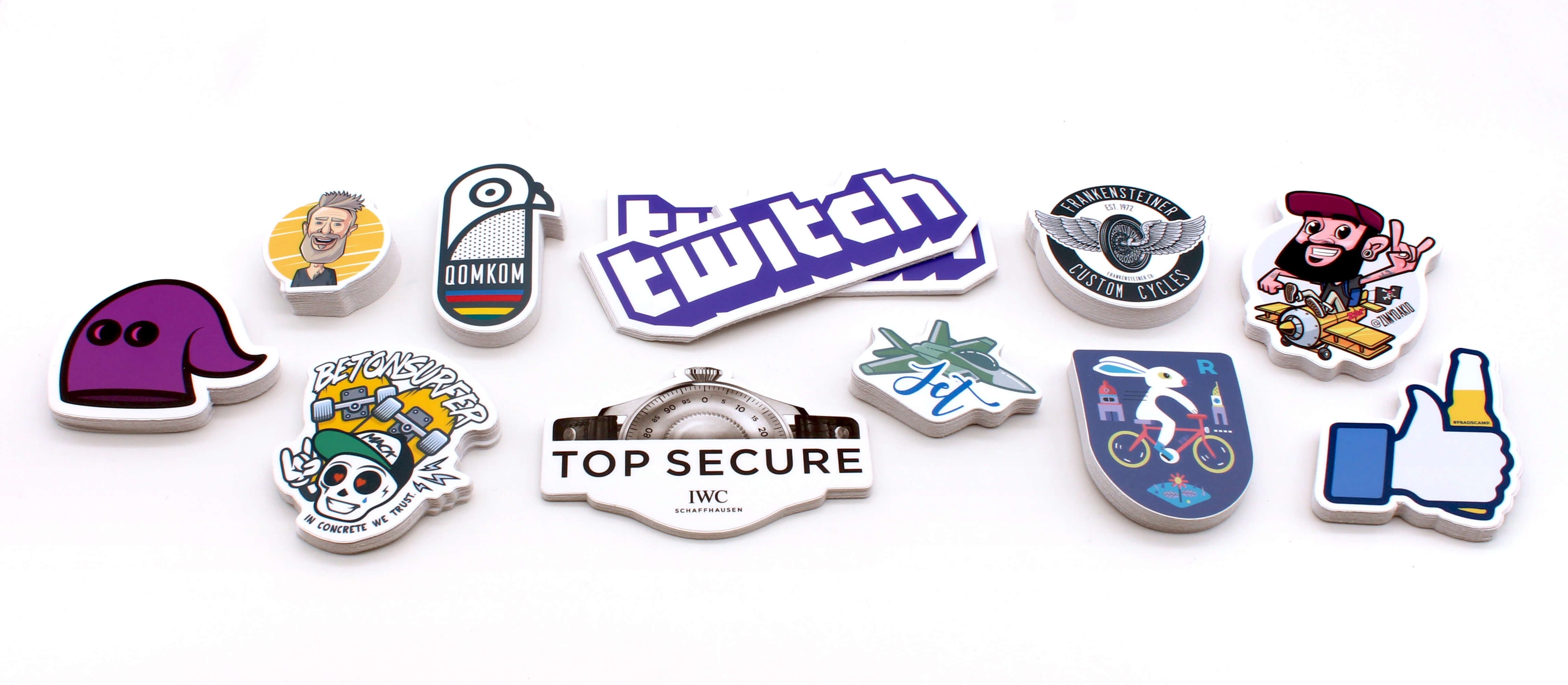 Die cheap cut stickers