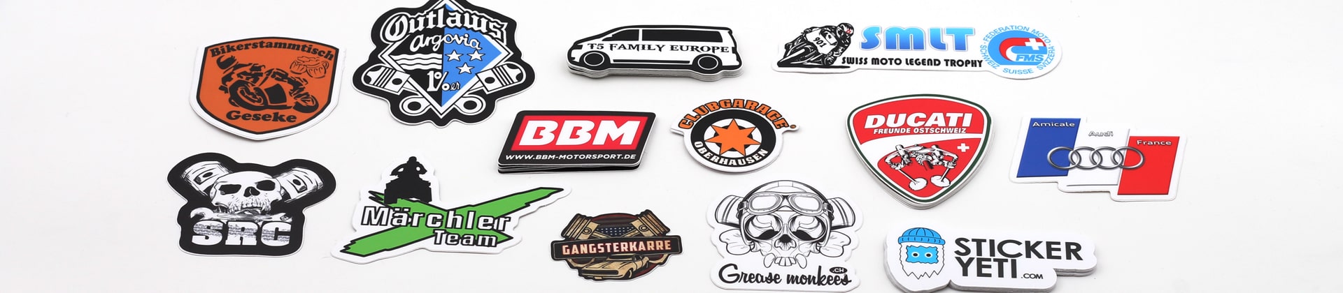 Shop high quality company logo stickers, product stickers, quickly print online startup stickers