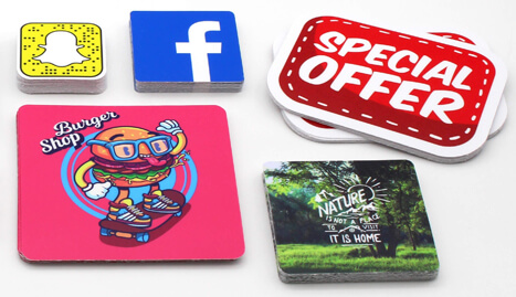 Custom Rounded Corners Stickers