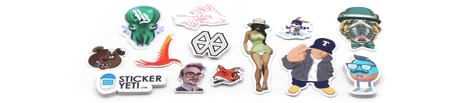 Stickers for illustrators, graphic artist, art stickers print from drawing